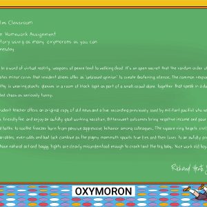 Oxymorons